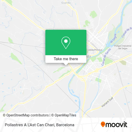 Pollastres A L'Ast Can Chari map