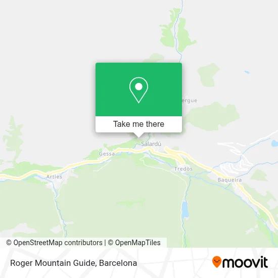 Roger Mountain Guide map
