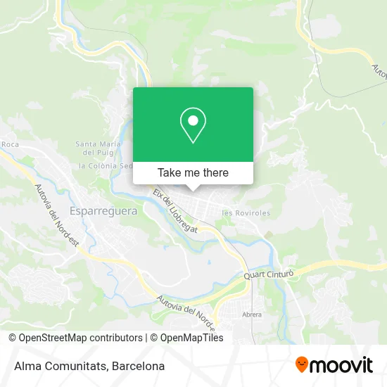 Alma Comunitats map