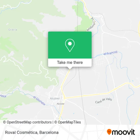 Roval Cosmética map