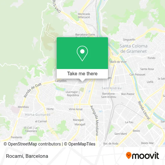Rocami map
