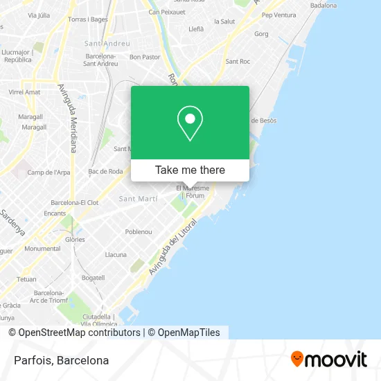 Parfois map