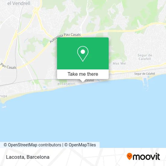 Lacosta map