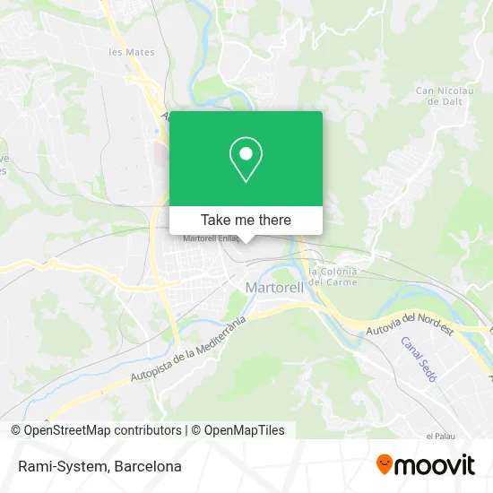 mapa Rami-System