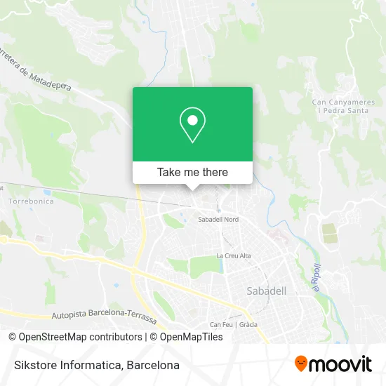 Sikstore Informatica map