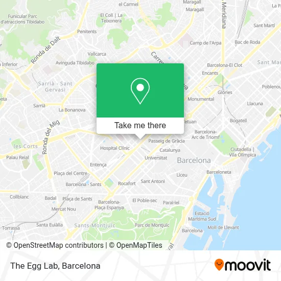 The Egg Lab map