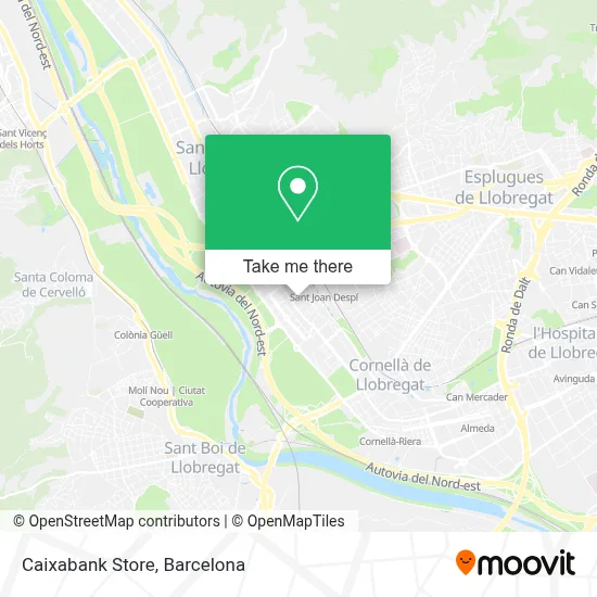 Caixabank Store map