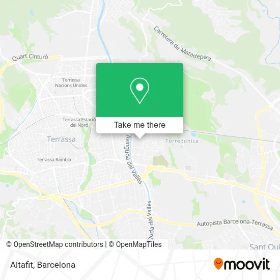 Altafit map