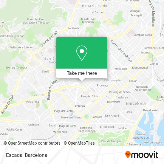 Escada map