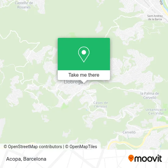 Acopa map