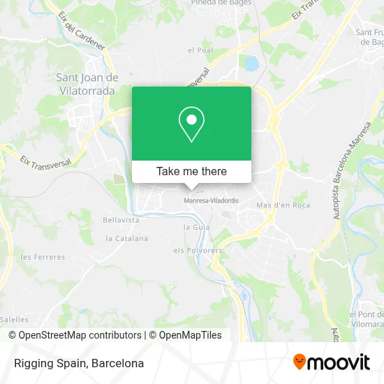 Rigging Spain map