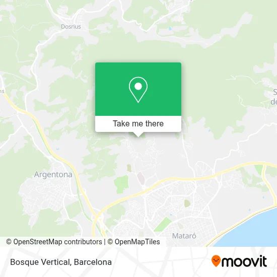 Bosque Vertical map
