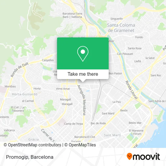 Promogip map