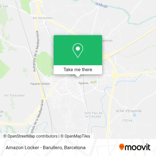 Amazon Locker - Barullero map