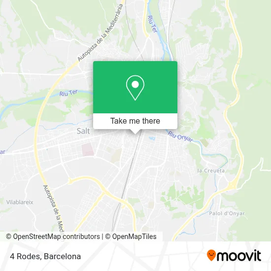 4 Rodes map