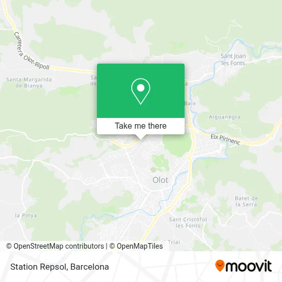 Station Repsol map