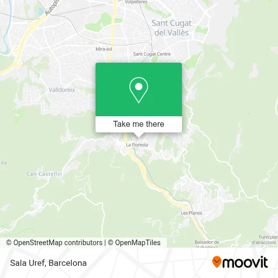 Sala Uref map