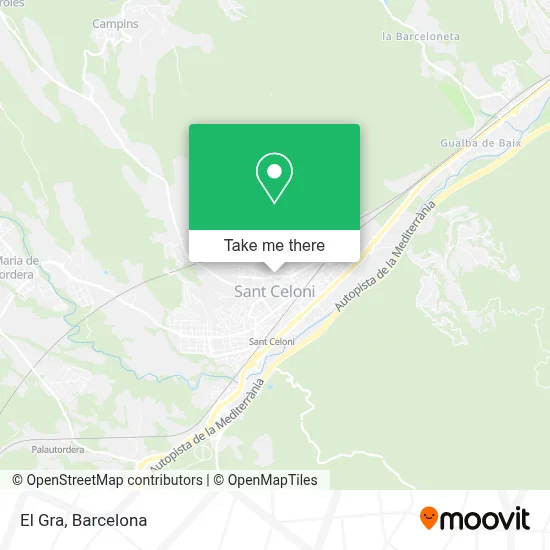 El Gra map