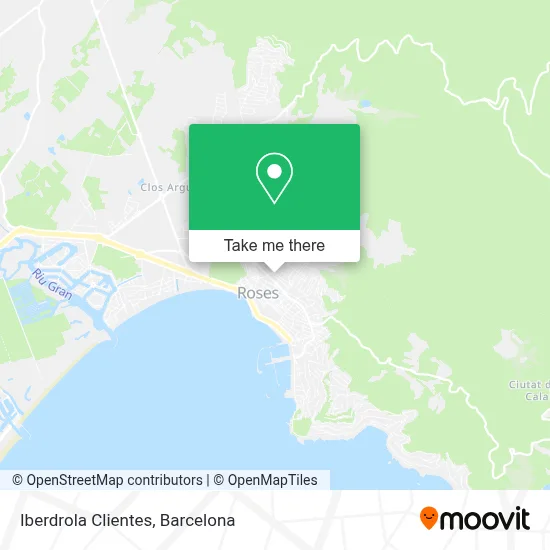 Iberdrola Clientes map