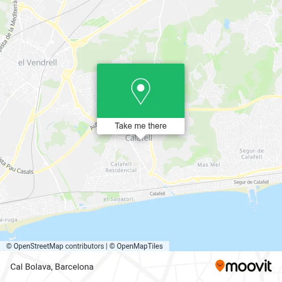 Cal Bolava map
