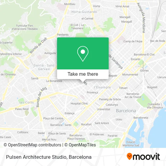 Pulsen Architecture Studio map