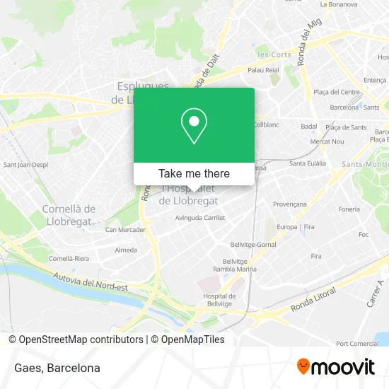 Gaes map