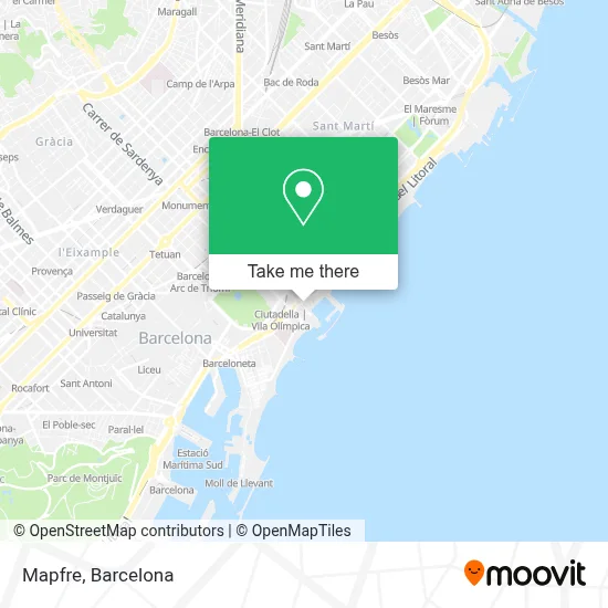 Mapfre map