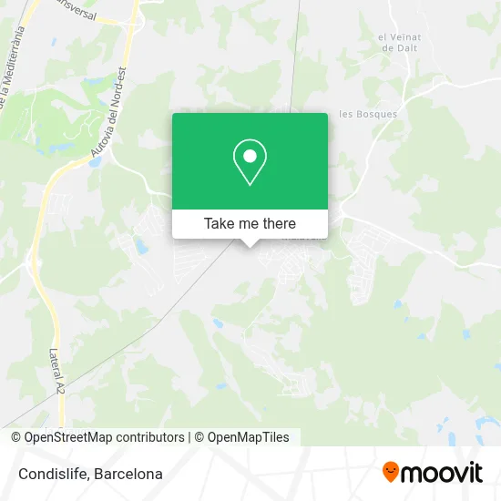 Condislife map