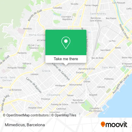 Mimedicus map