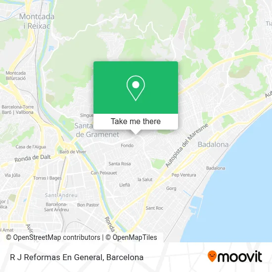 mapa R J Reformas En General