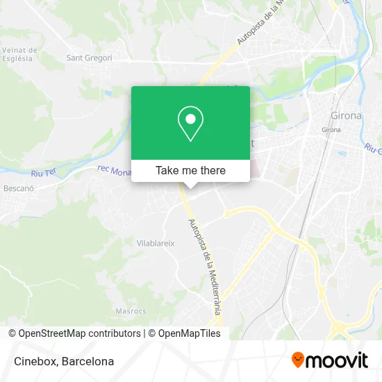 Cinebox map
