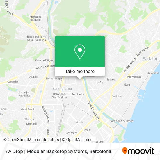 Av Drop | Modular Backdrop Systems map