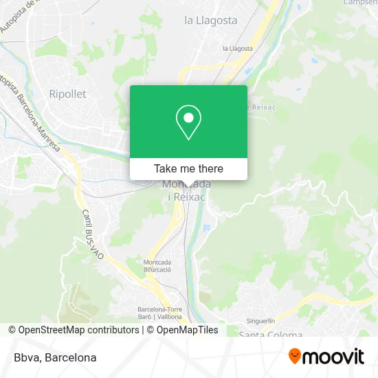 Bbva map