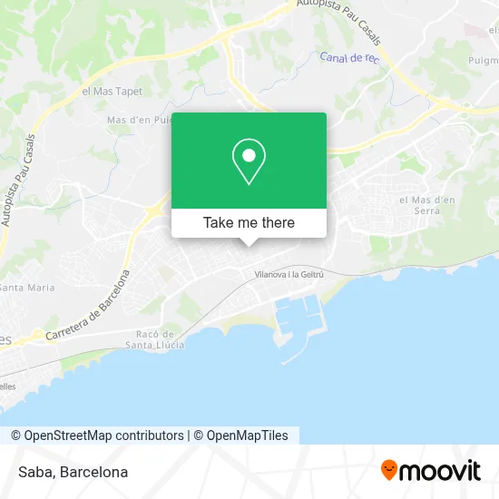 Saba map