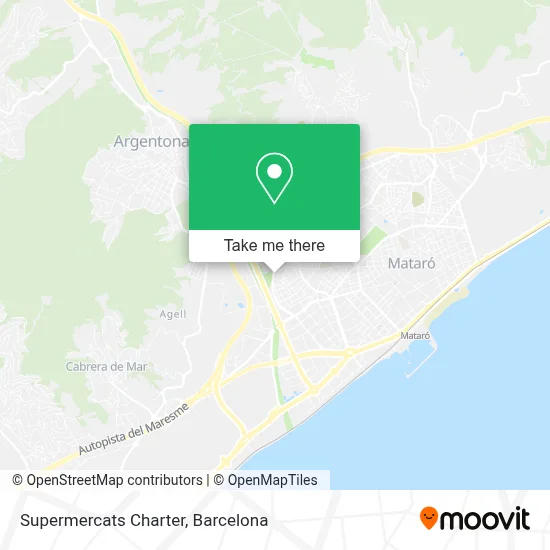Supermercats Charter map