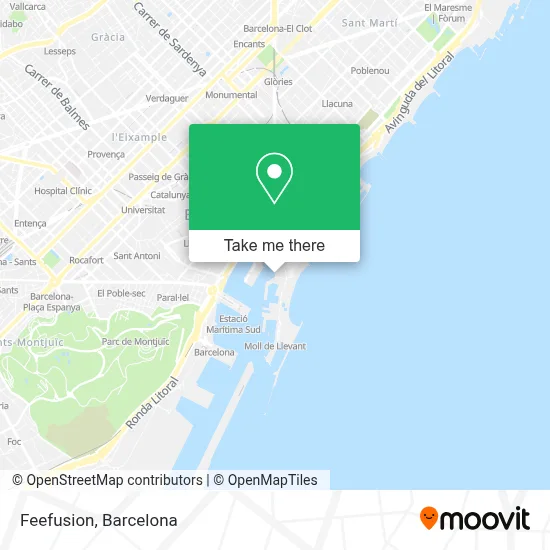 Feefusion map
