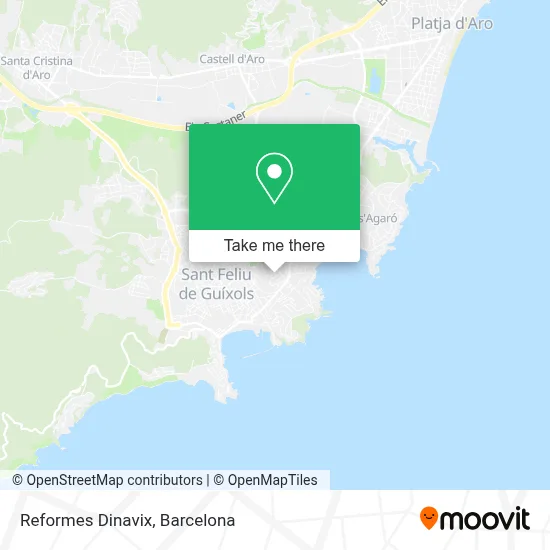 Reformes Dinavix map