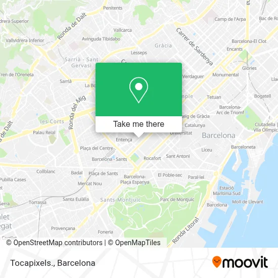 Tocapixels. map