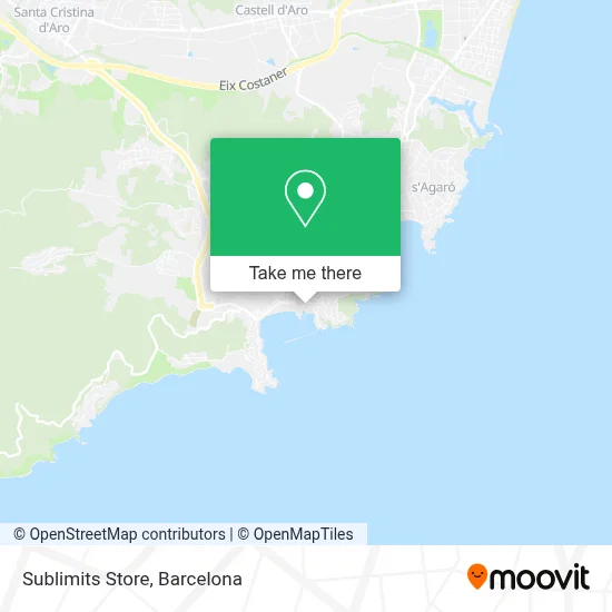 Sublimits Store map