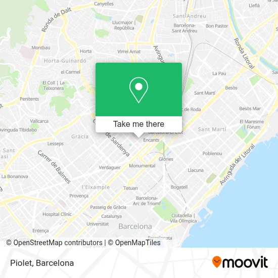 Piolet map