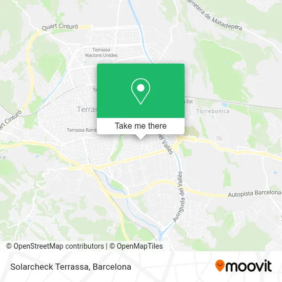 Solarcheck Terrassa map