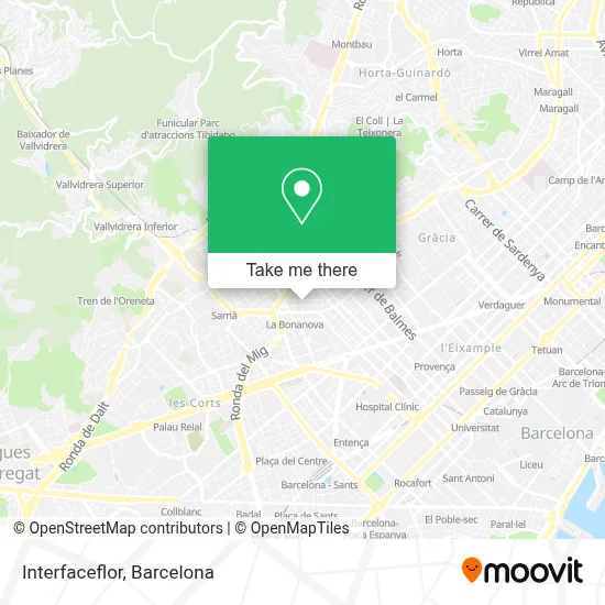 mapa Interfaceflor