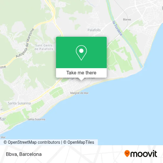Bbva map