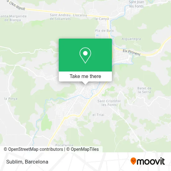 Sublim map