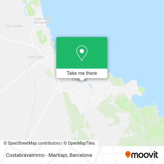 Costabravaimmo - Martiapi map