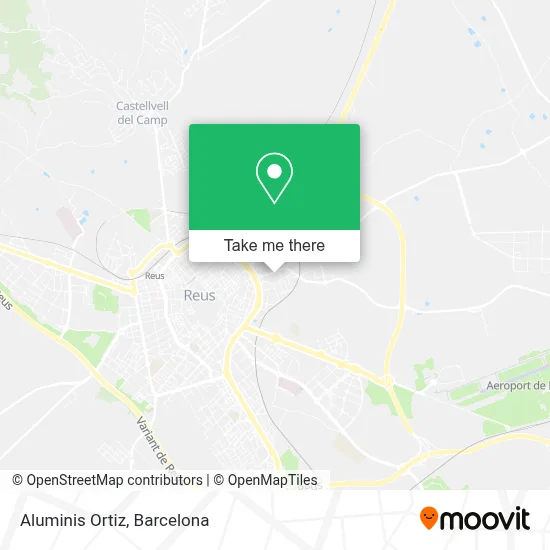 Aluminis Ortiz map