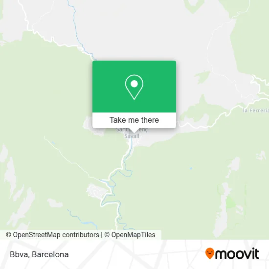 Bbva map