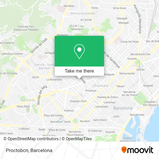 Proctobcn map