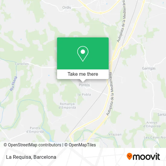 La Requisa map