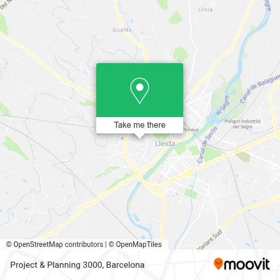 Project & Planning 3000 map